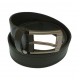 Men's Black/Dark Tan Real Leather Handmade Belts Zest-MHB-001