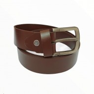 Men's Dark Tan Real Leather Handmade Belt Zest-MHB-007 Men's Dark Tan Real Leather Handmade Belt Zest-MHB-007