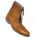 Men's Tan Real Leather Formal/Casual Boots ZEST-MHS-032 Men's Tan Real Leather Formal/Casual Boots ZEST-MHS-032