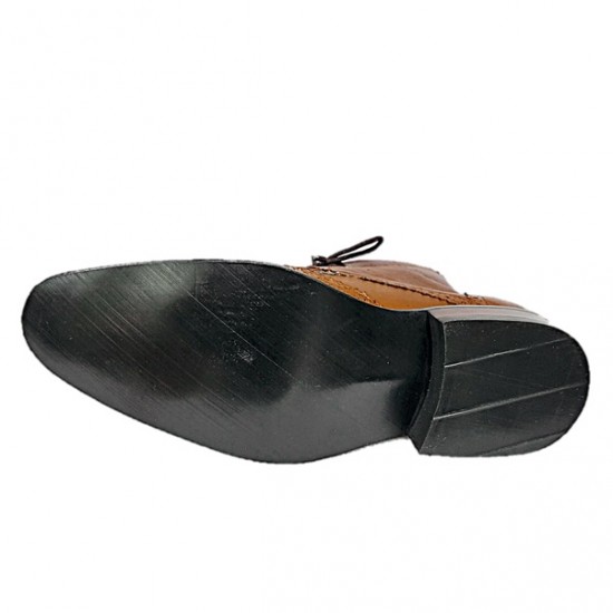 Men's Tan Real Leather Formal/Casual Boots ZEST-MHS-032 Men's Tan Real Leather Formal/Casual Boots ZEST-MHS-032