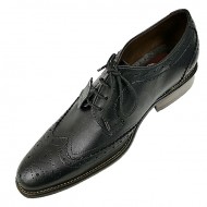 Real Leather Black Brogues Italian Design ZEST-MHS-027 Real Leather Black Brogues Italian Design ZEST-MHS-027