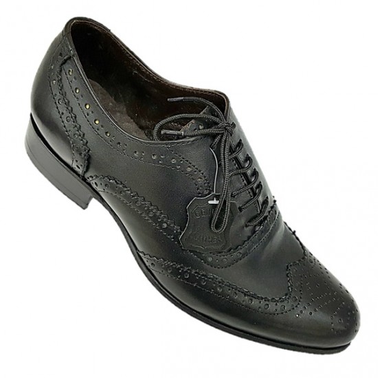 Real Leather Black Designer Italian Brogues ZEST-MHS-019 Real Leather Black Designer Italian Brogues ZEST-MHS-019