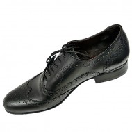 Real Leather Black Designer Italian Brogues ZEST-MHS-019 Real Leather Black Designer Italian Brogues ZEST-MHS-019