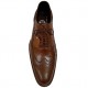 Dark Tan Brogues Italian Design ZEST-MHS-011 Dark Tan Brogues Italian Design ZEST-MHS-011