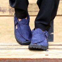 Men's Suede Pakistani Sandal/Kaptan Chappal