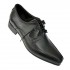 Black Lace Up Designer Smart Dress Shoes ZEST-MHS-006