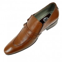 Dark Tan Beautiful and Stylish Italian Slip On Shoes ZEST-MHS-020